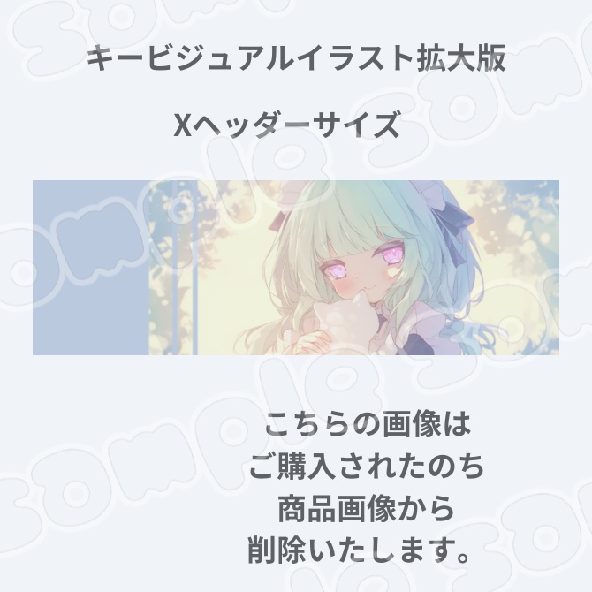 1点限定!IRIAM対応立ち絵&キービジュアル&シルエット