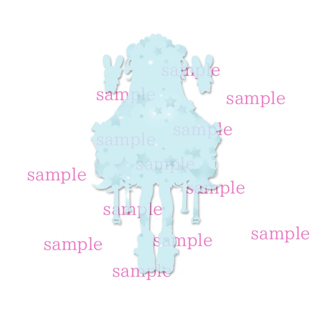 1点限定!IRIAM対応立ち絵&キービジュアル&シルエット