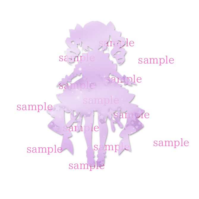 1点限定!IRIAM対応立ち絵&キービジュアル&シルエット