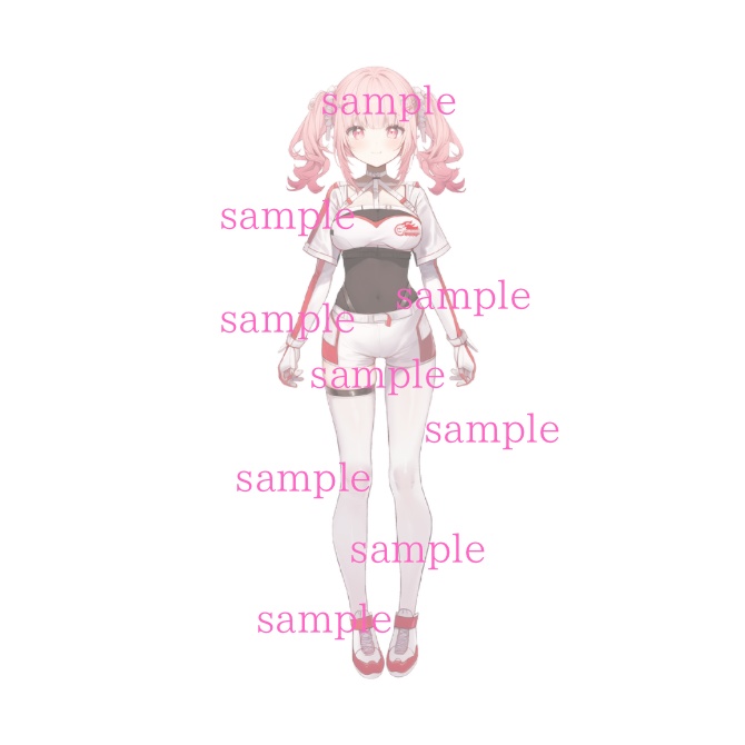 1点限定!IRIAM対応立ち絵&キービジュアル&シルエット