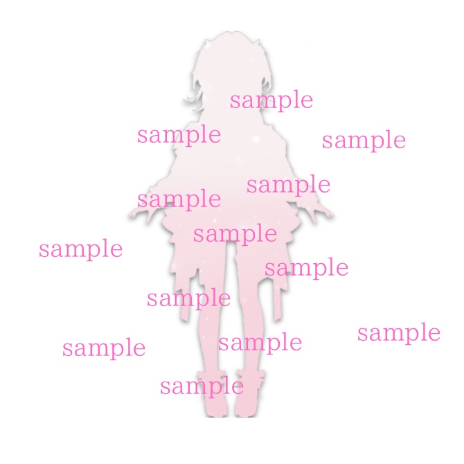 1点限定!IRIAM対応立ち絵&キービジュアル&シルエット