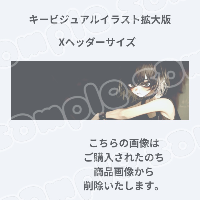 1点限定!IRIAM対応立ち絵&キービジュアル&シルエット