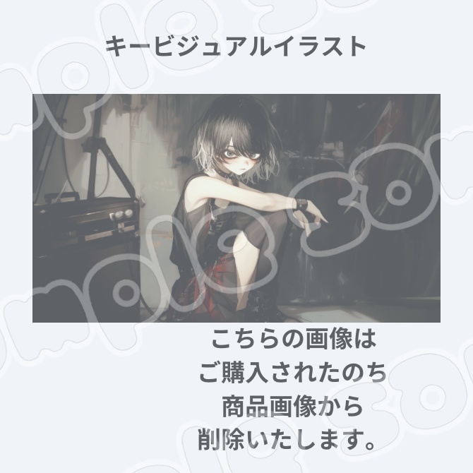 1点限定!IRIAM対応立ち絵&キービジュアル&シルエット