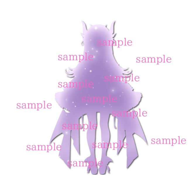 1点限定!IRIAM対応立ち絵&キービジュアル&シルエット