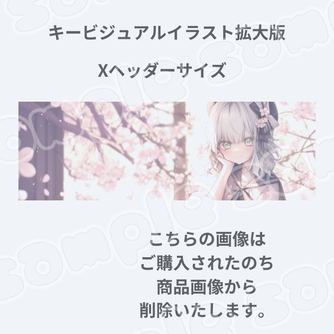 1点限定!IRIAM対応立ち絵&キービジュアル&シルエット