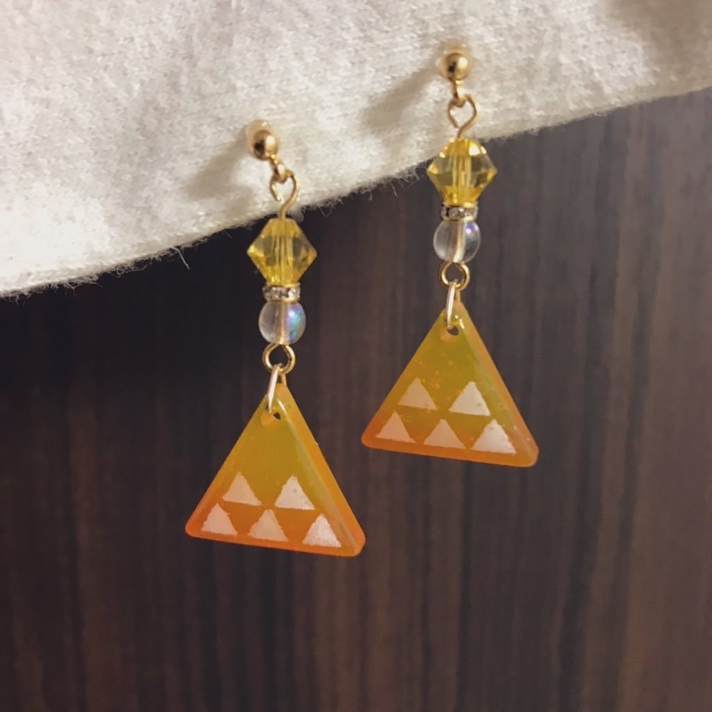 我妻善逸イメージイヤリング【鬼滅-8】