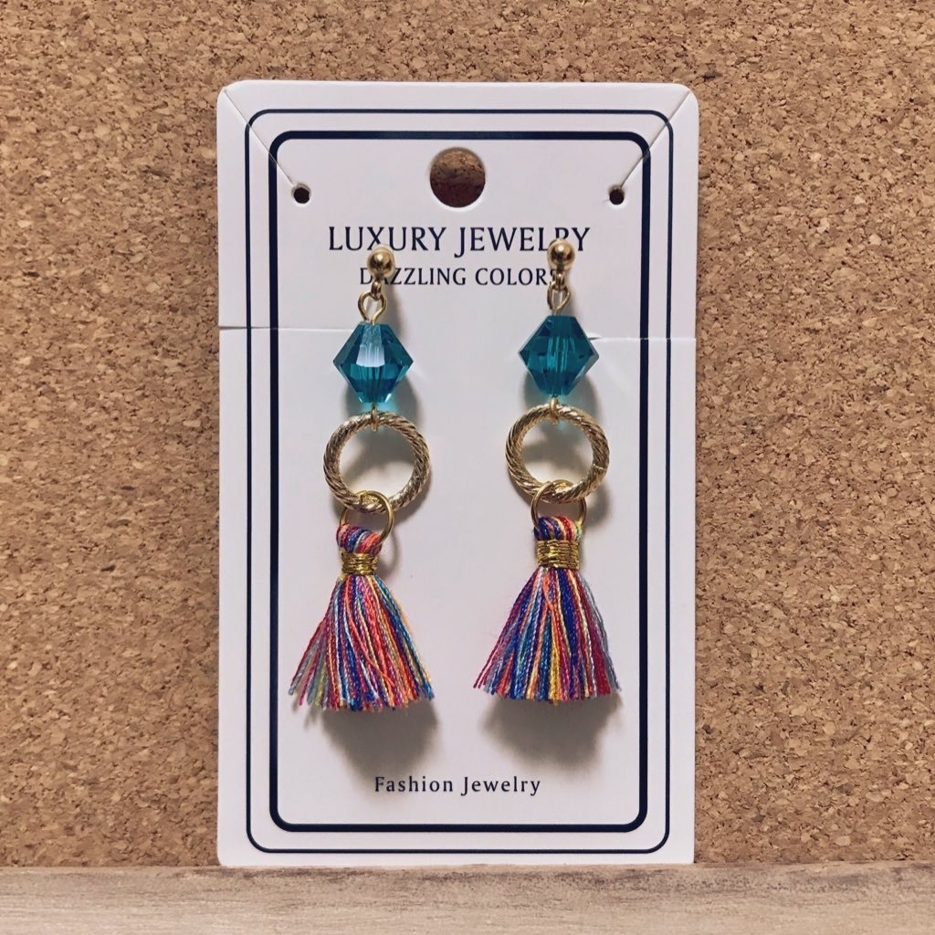 冨岡義勇イメージイヤリング【鬼滅-9】