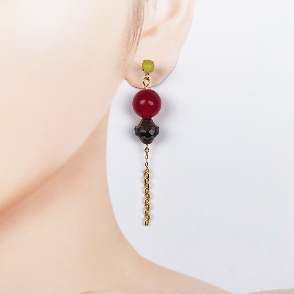 悲鳴嶼行冥イメージイヤリング【鬼滅-12】