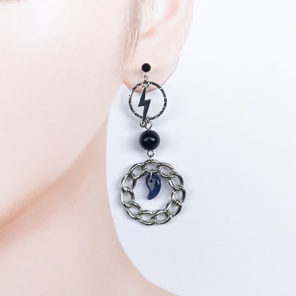 獪岳イメージイヤリング【鬼滅-14】