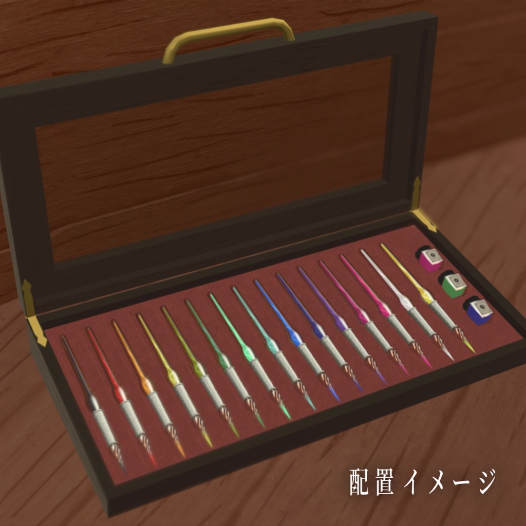 【QvPen差し替えモデル】glass pen