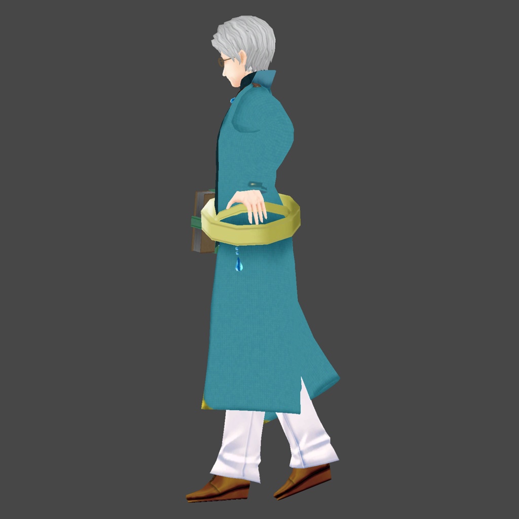 【無料】VRChat想定 Quest対応男性アバター『Alioth』【Avatar3.0ギミック付き】