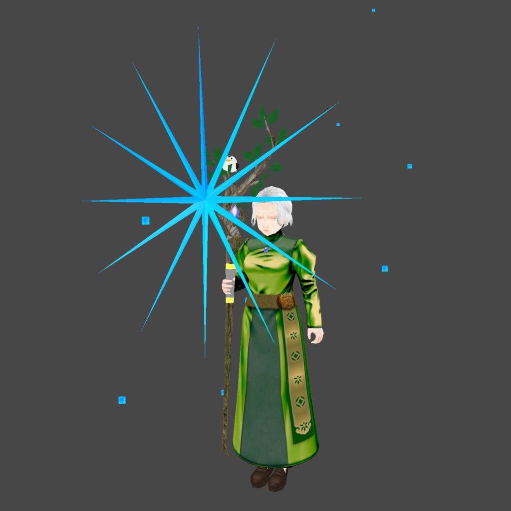 【無料】VRChat想定 Quest対応アバター『Cattleya』【Avatar3.0ギミック付き】