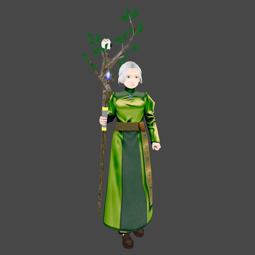 【無料】VRChat想定 Quest対応アバター『Cattleya』【Avatar3.0ギミック付き】