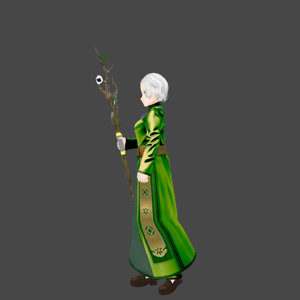 【無料】VRChat想定 Quest対応アバター『Cattleya』【Avatar3.0ギミック付き】