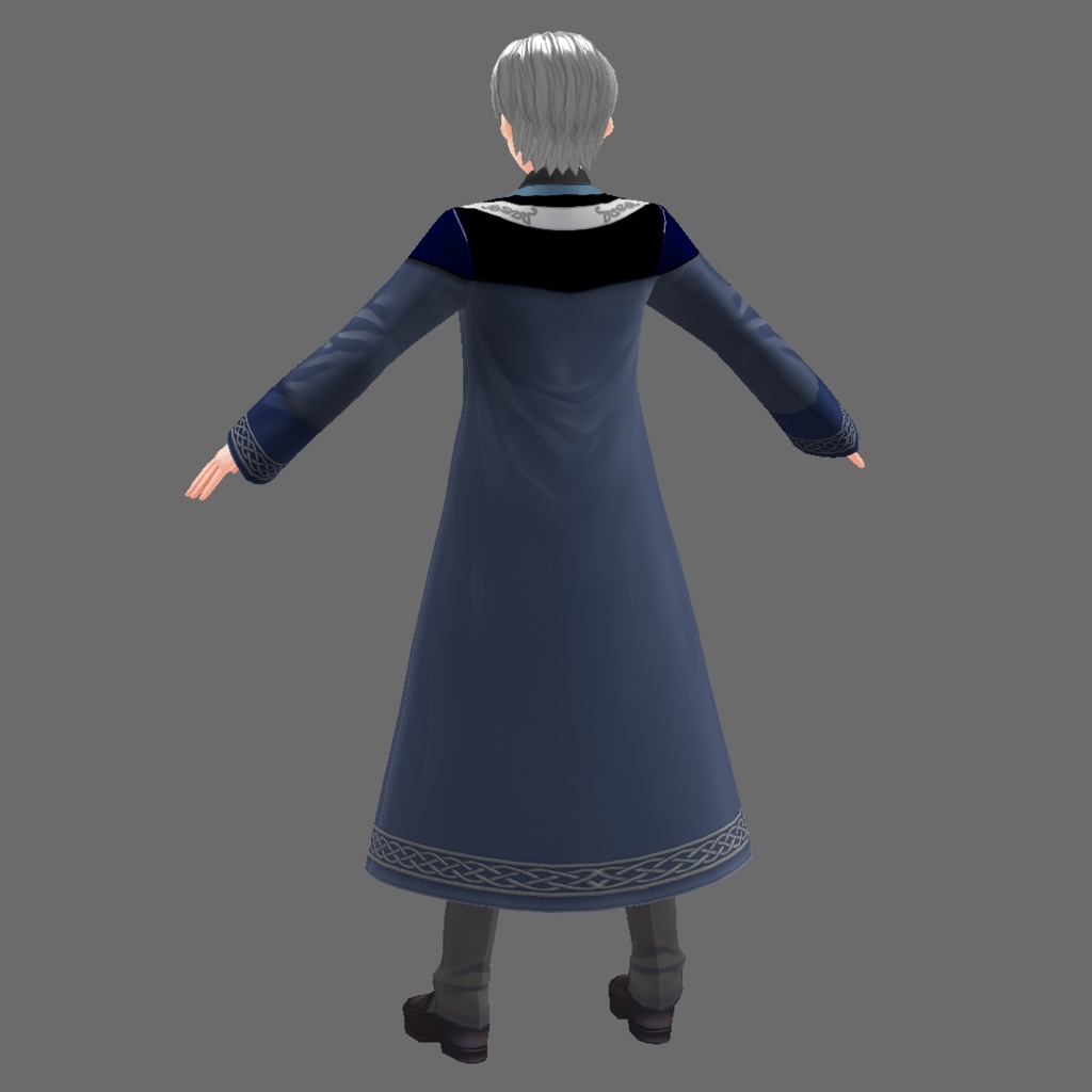 【無料】《VRoid用衣装テクスチャ》クレリック的なファンタジー風衣装