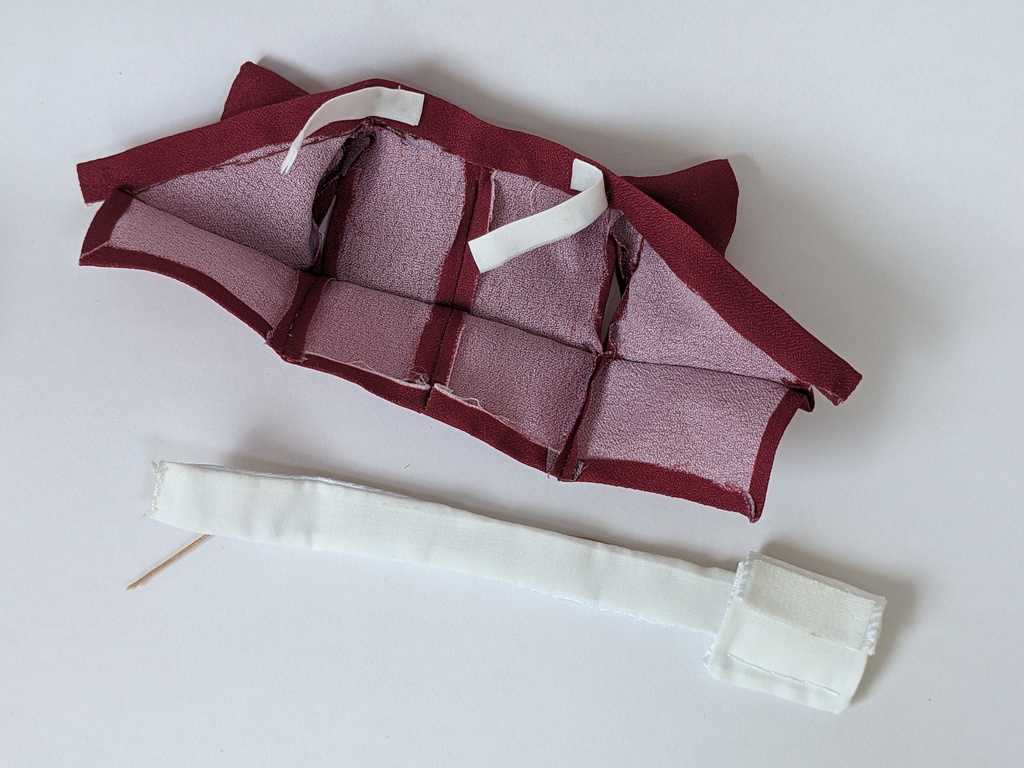 ぬい服|女性用着物+帯(お太鼓) 10cm