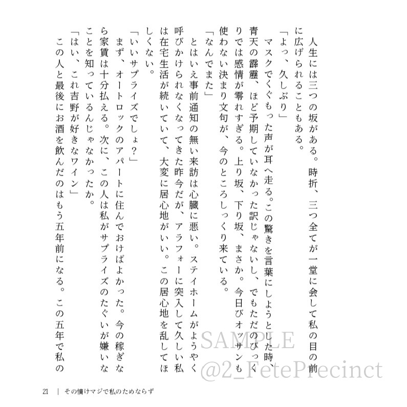 あとのまつり 刑法インスパイア小説アンソロジー