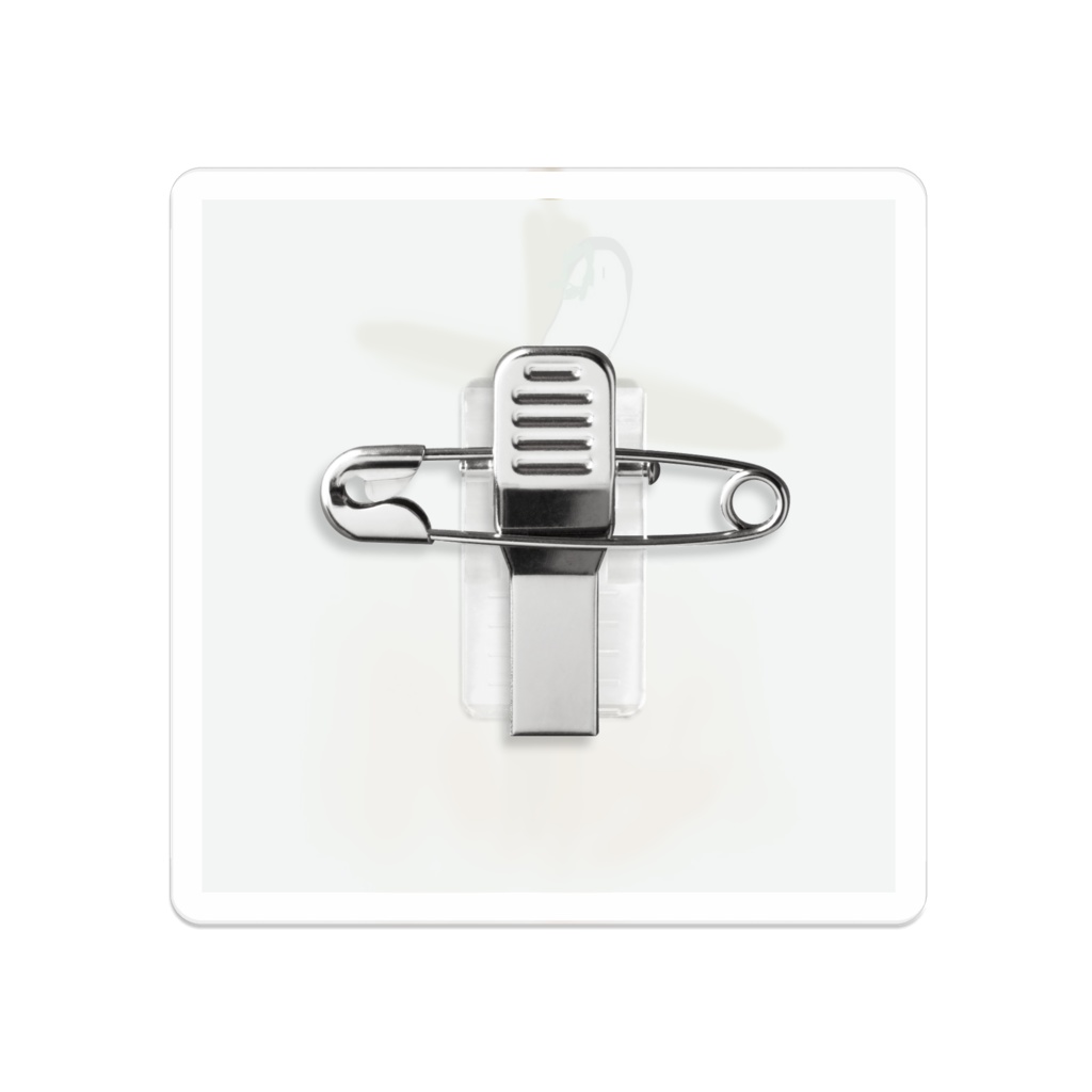 炎上するサナダムシアクリルバッジ