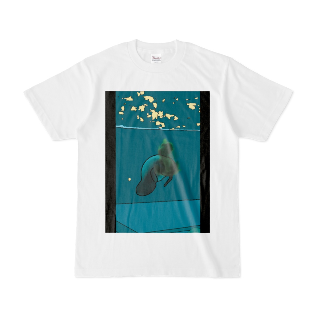 水生生物の絵　Tシャツ