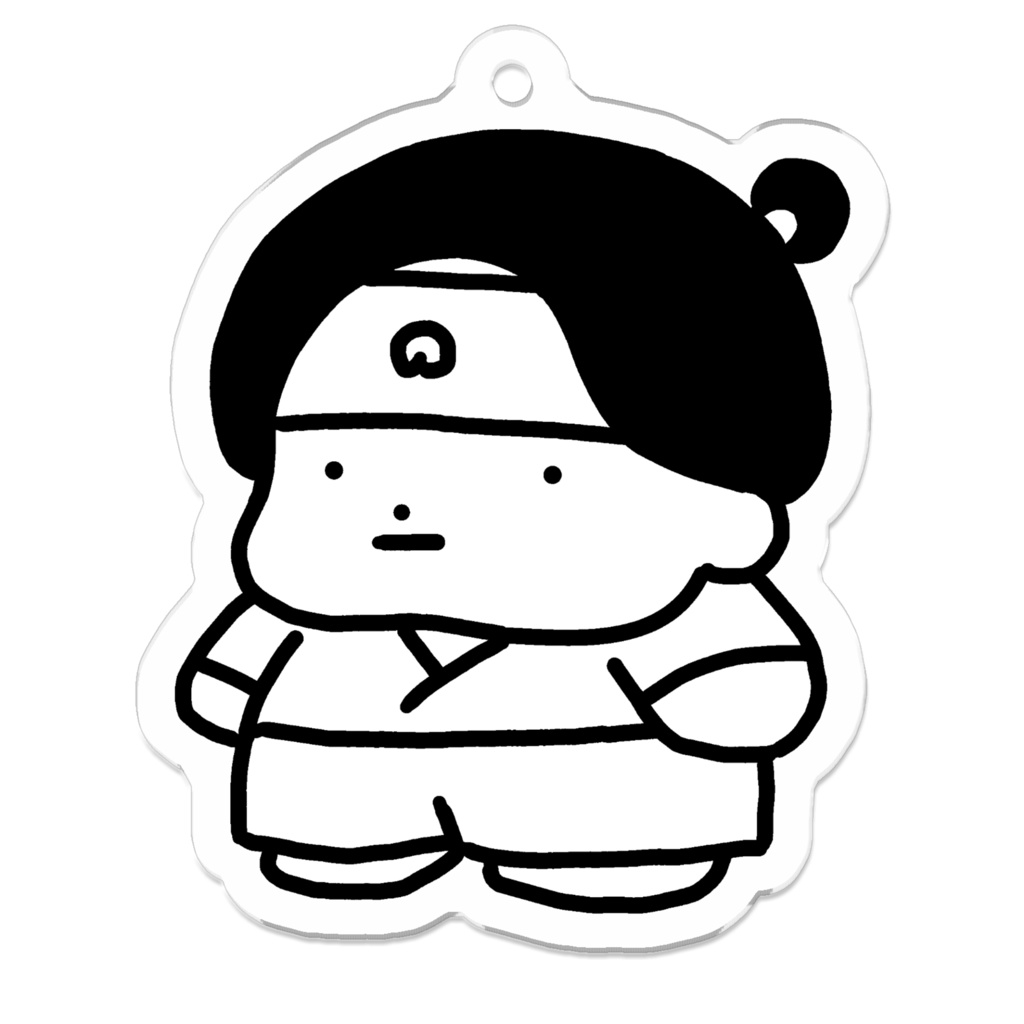 ももが夢　もも　アクリルキーホルダー