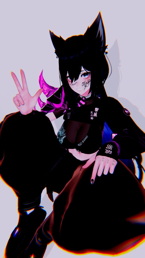 Project:Blackout -プロジェクト・ブラックアウト-【VRChat想定衣装】