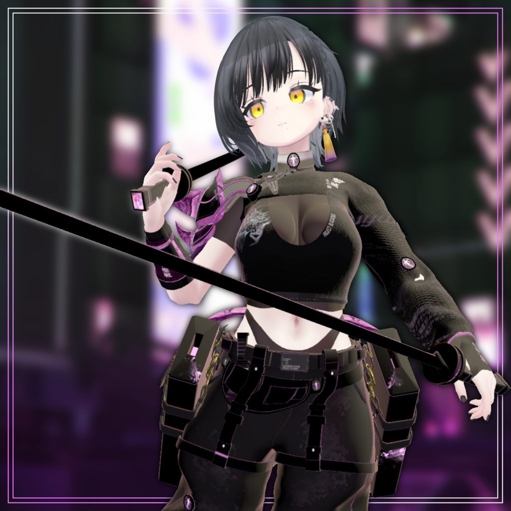 Project:Blackout -プロジェクト・ブラックアウト-【VRChat想定衣装】