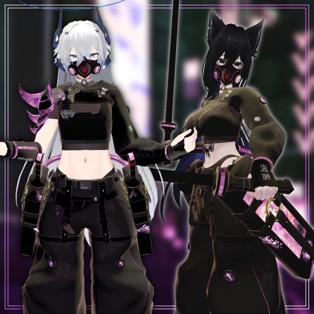 Project:Blackout -プロジェクト・ブラックアウト-【VRChat想定衣装】