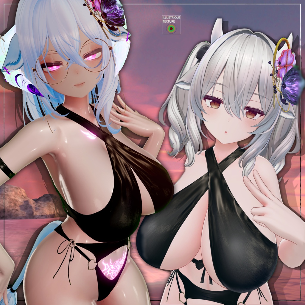 ◆ILLUSTRIOUS_BIKINI 2025◆【VRChat想定衣装】