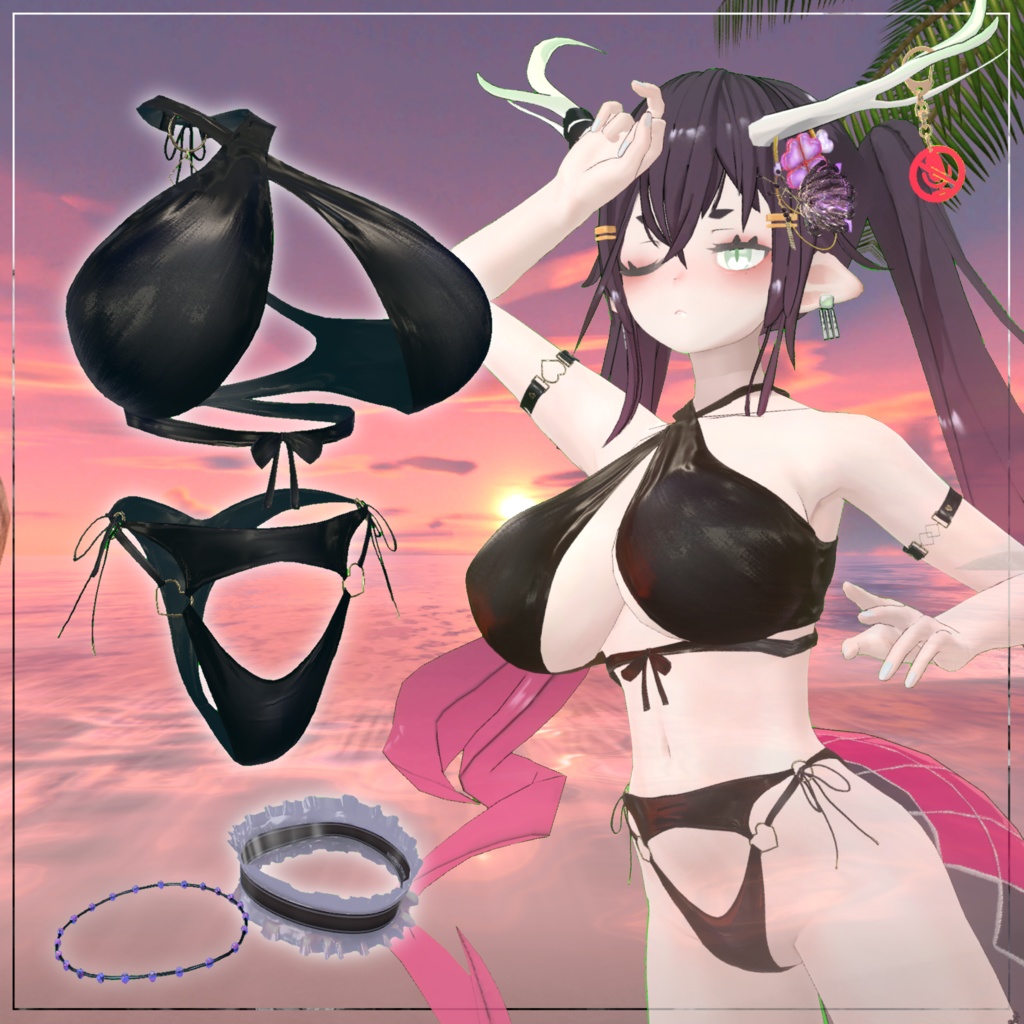 ◆ILLUSTRIOUS_BIKINI 2025◆【VRChat想定衣装】