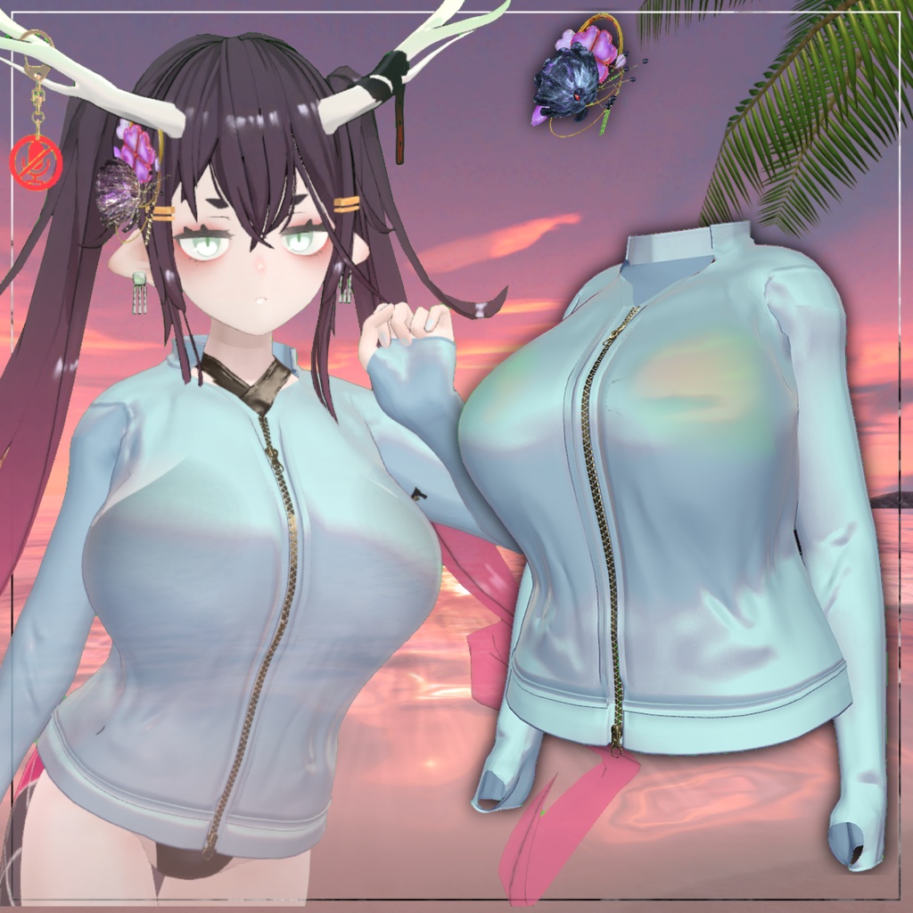 ◆ILLUSTRIOUS_BIKINI 2025◆【VRChat想定衣装】