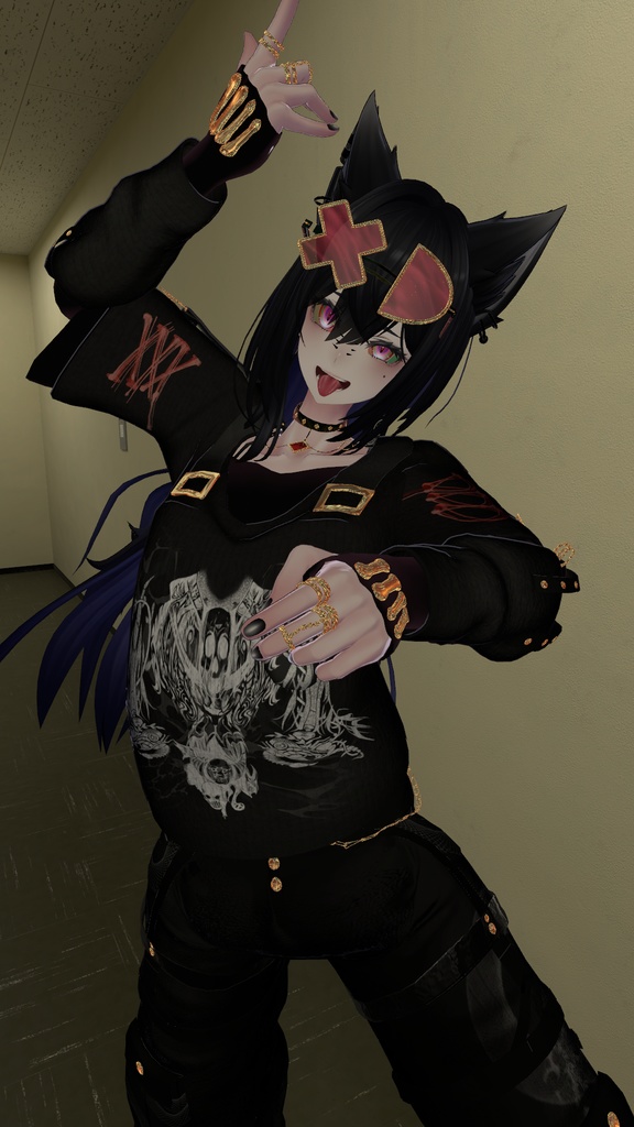 【VRChat想定衣装】Cyberntik XD -サイバネティック XD-