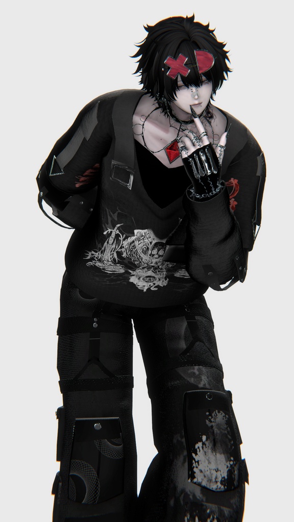 【VRChat想定衣装】Cyberntik XD -サイバネティック XD-