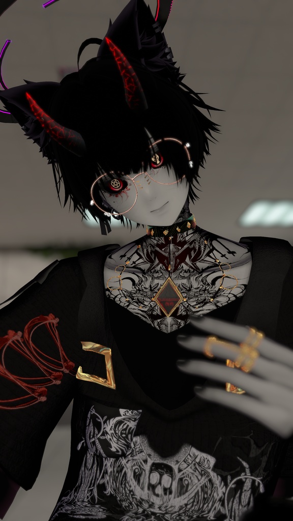 【VRChat想定衣装】Cyberntik XD -サイバネティック XD-