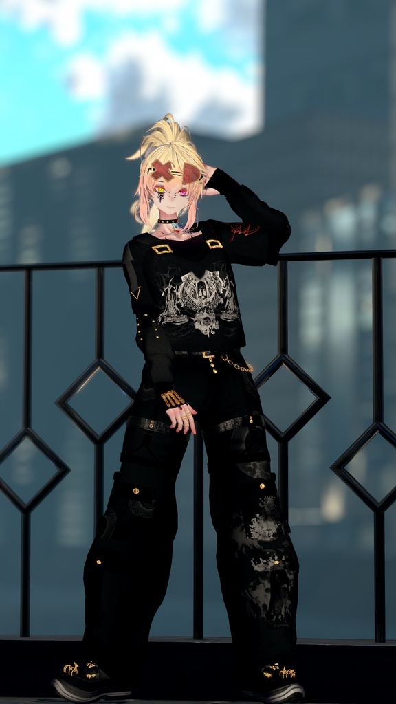 【VRChat想定衣装】Cyberntik XD -サイバネティック XD-