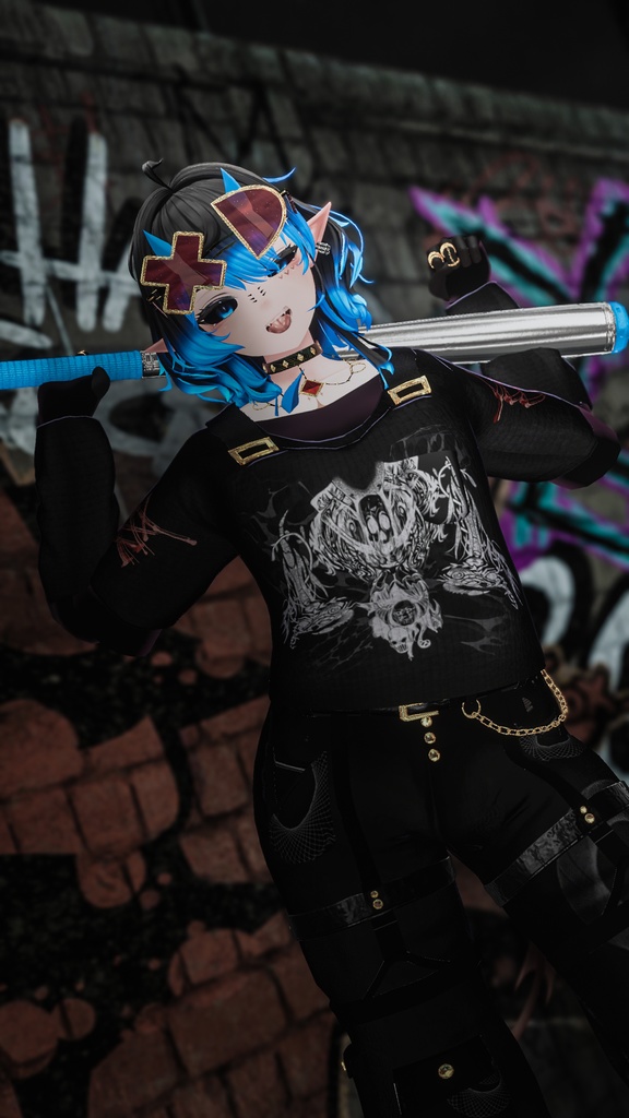 【VRChat想定衣装】Cyberntik XD -サイバネティック XD-