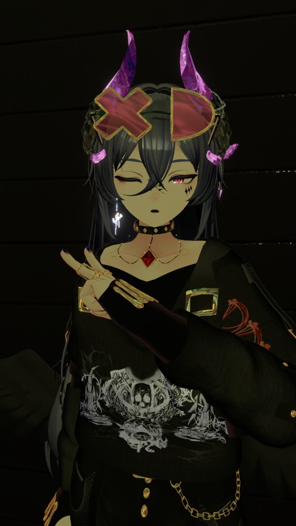 【VRChat想定衣装】Cyberntik XD -サイバネティック XD-