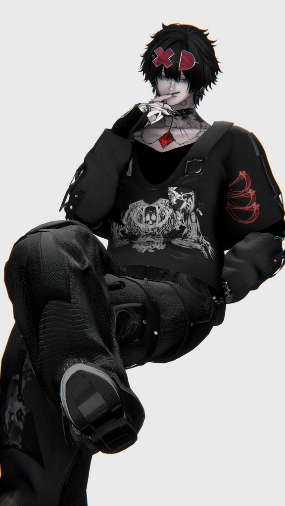 【VRChat想定衣装】Cyberntik XD -サイバネティック XD-