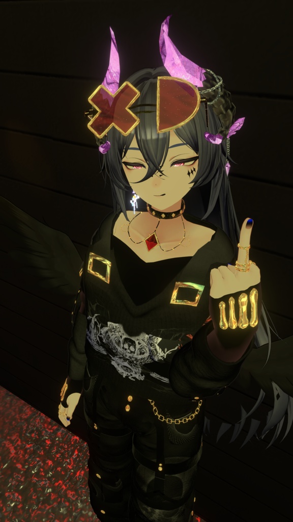 【VRChat想定衣装】Cyberntik XD -サイバネティック XD-