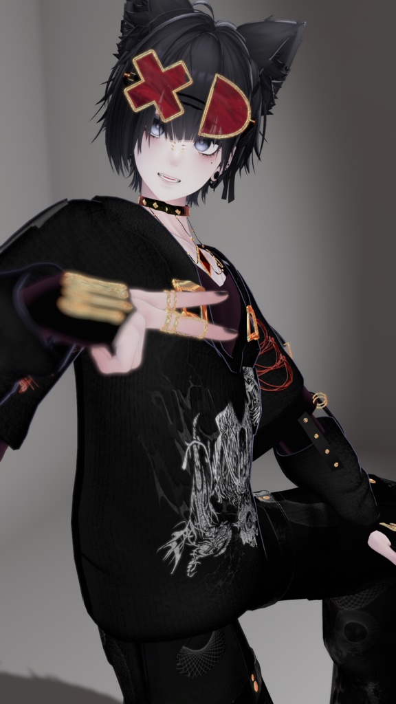 【VRChat想定衣装】Cyberntik XD -サイバネティック XD-