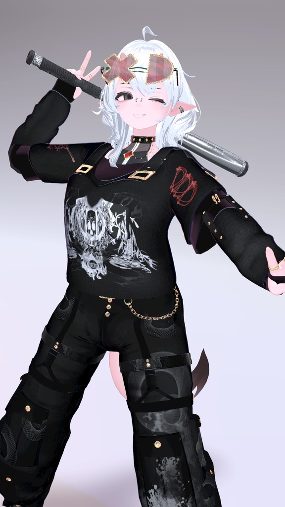 【VRChat想定衣装】Cyberntik XD -サイバネティック XD-