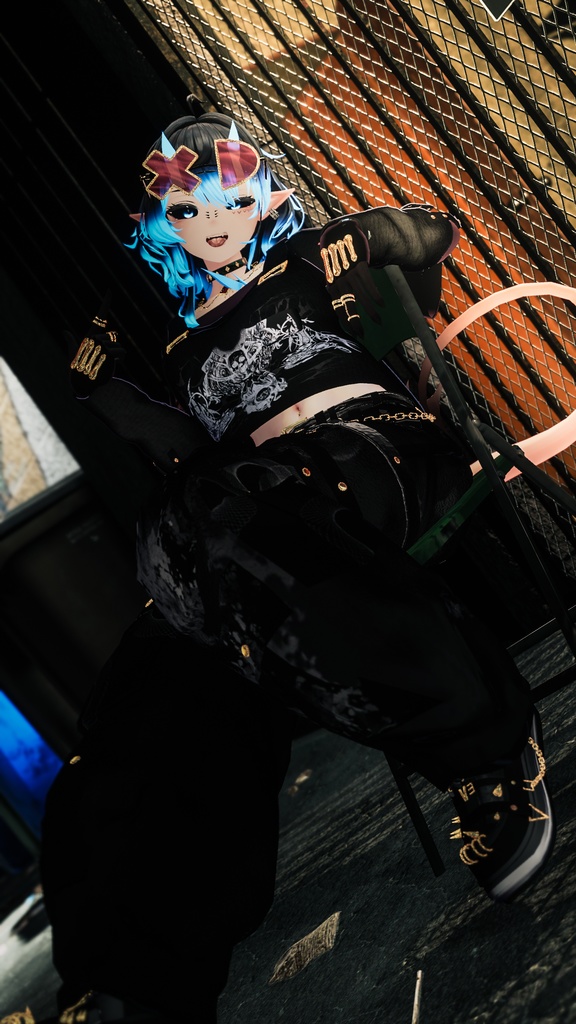 【VRChat想定衣装】Cyberntik XD -サイバネティック XD-