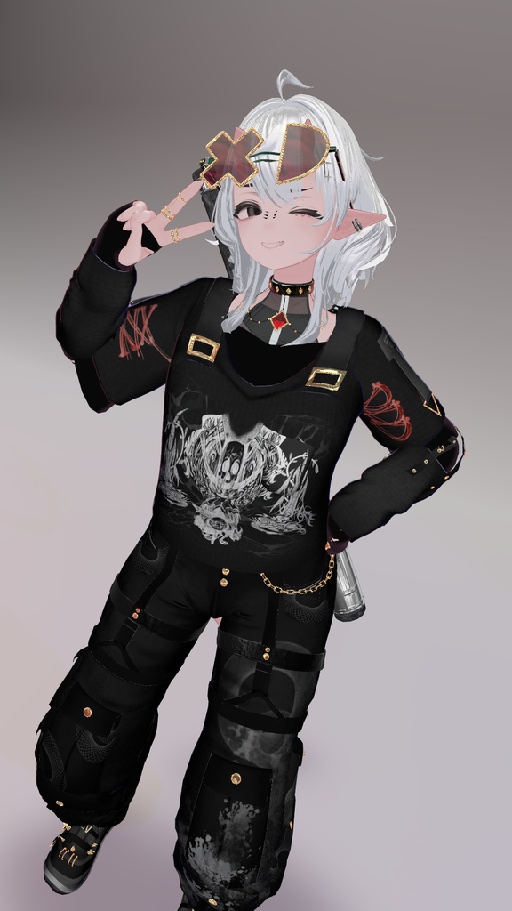 【VRChat想定衣装】Cyberntik XD -サイバネティック XD-