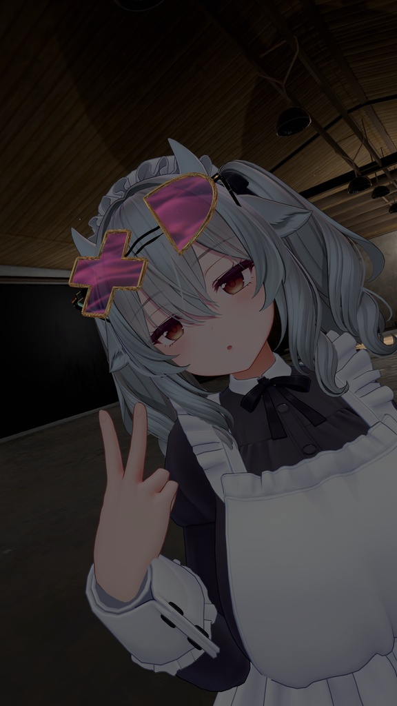 【VRChat想定アクセサリ】XD glasses
