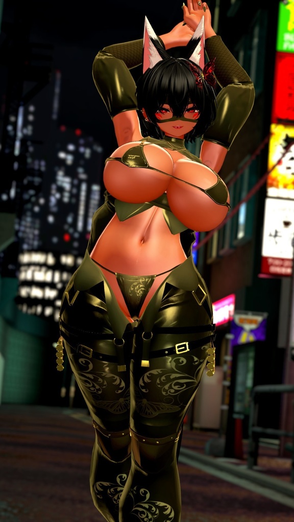 Notorious beauty -ノトーリアス・ビューティ-【VRChat想定衣装】