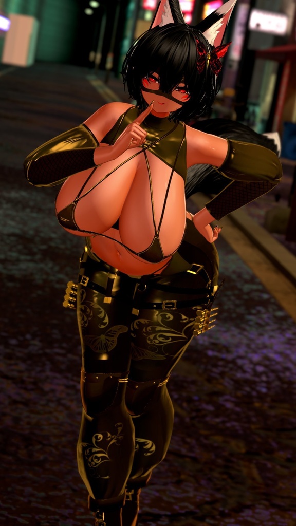 Notorious beauty -ノトーリアス・ビューティ-【VRChat想定衣装】