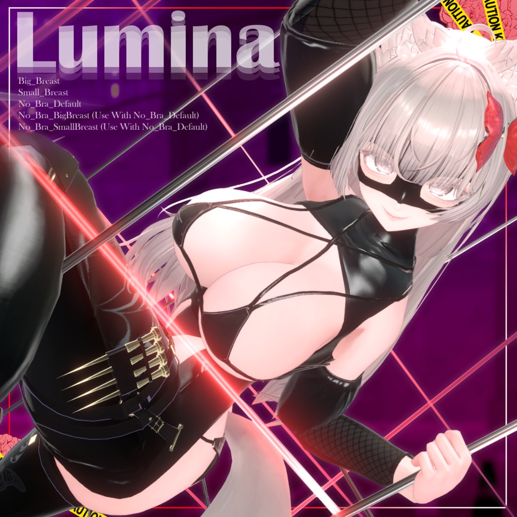 Notorious beauty -ノトーリアス・ビューティ-【VRChat想定衣装】