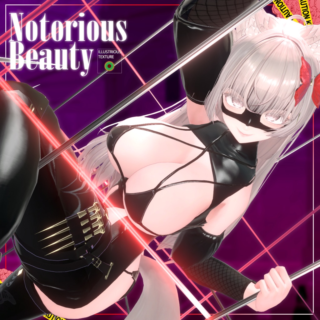 Notorious beauty -ノトーリアス・ビューティ-【VRChat想定衣装】
