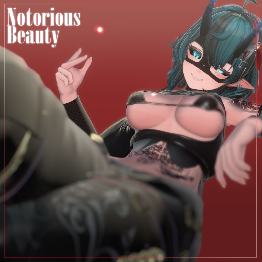 Notorious beauty -ノトーリアス・ビューティ-【VRChat想定衣装】