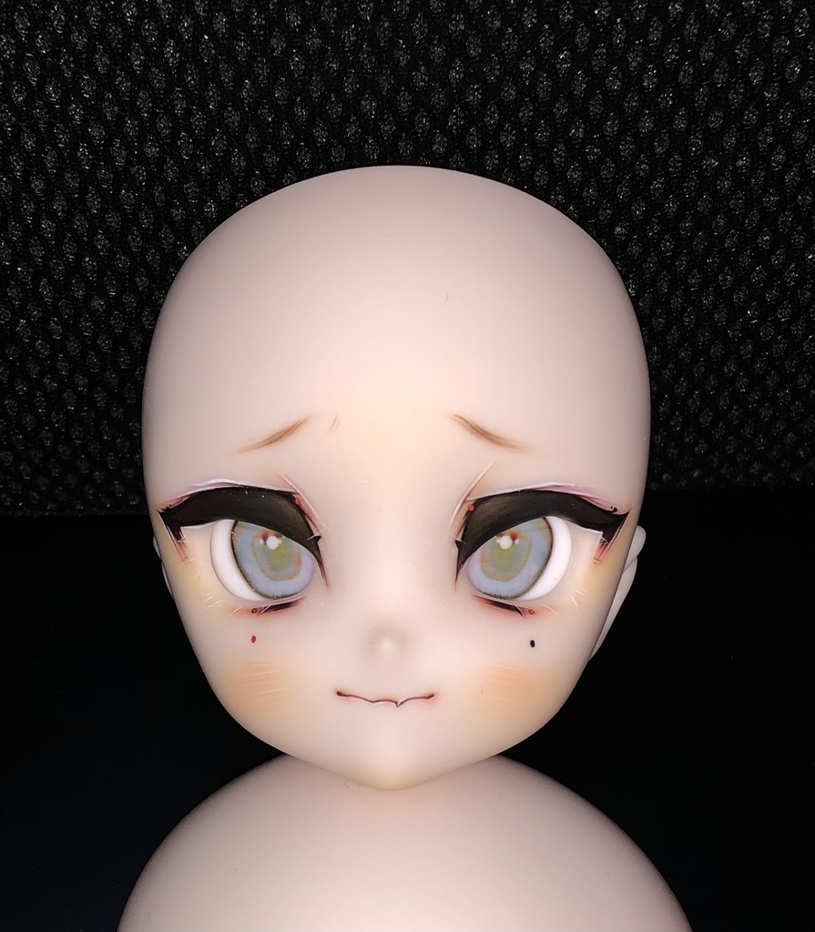 ddh27カスタムヘッド(SW肌)+オリジナルアイ【小難あり】