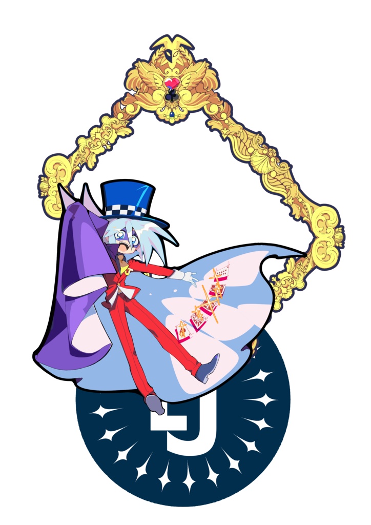 ミラーアクリルスタンド